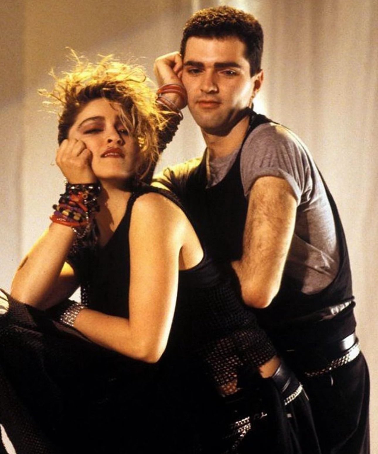 Christopher Ciccone junto a Madonna.