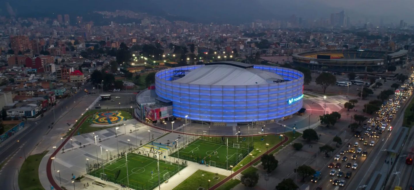 Movistar Arena en Bogotá.