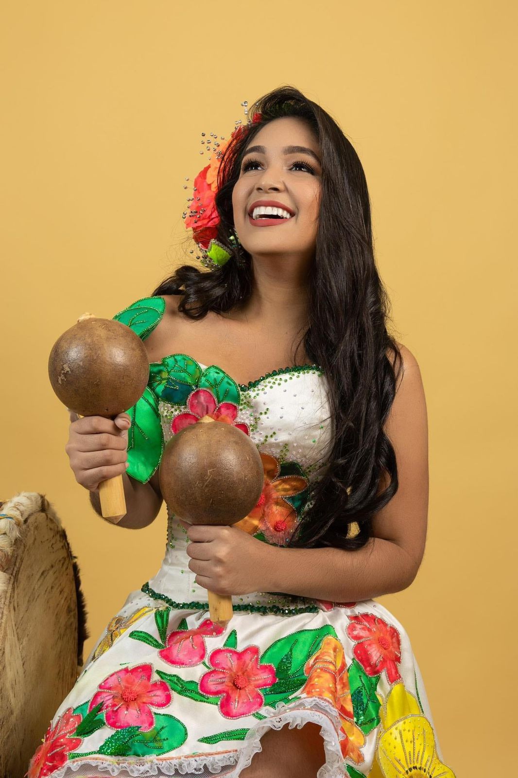 Luisa Fernanda Guerrero, reina del Carnaval de Manatí 2025.