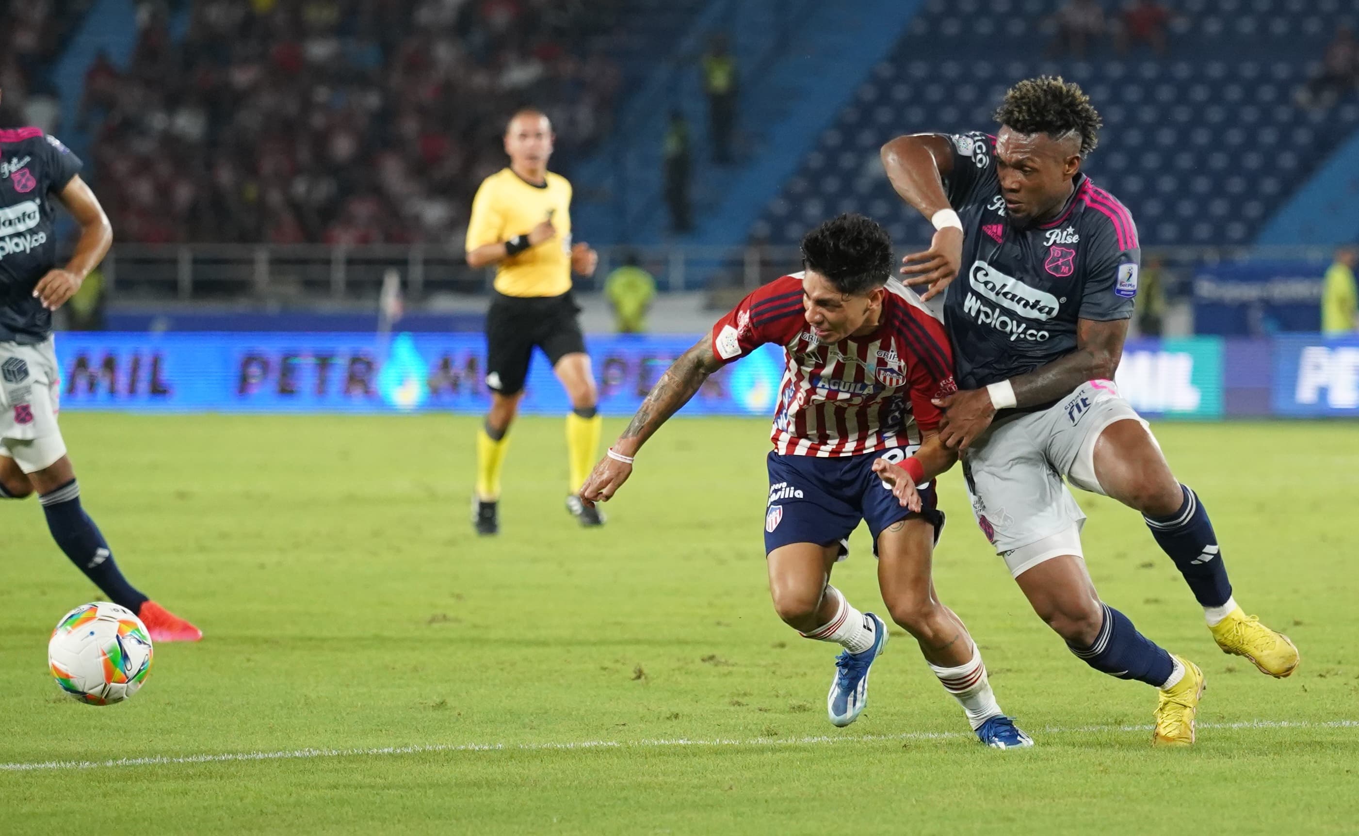 Bryan Castrillón marcó el segundo gol ante el DIM.