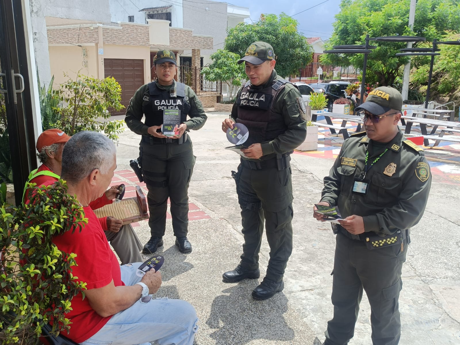 Campaña contra la extorsión. 