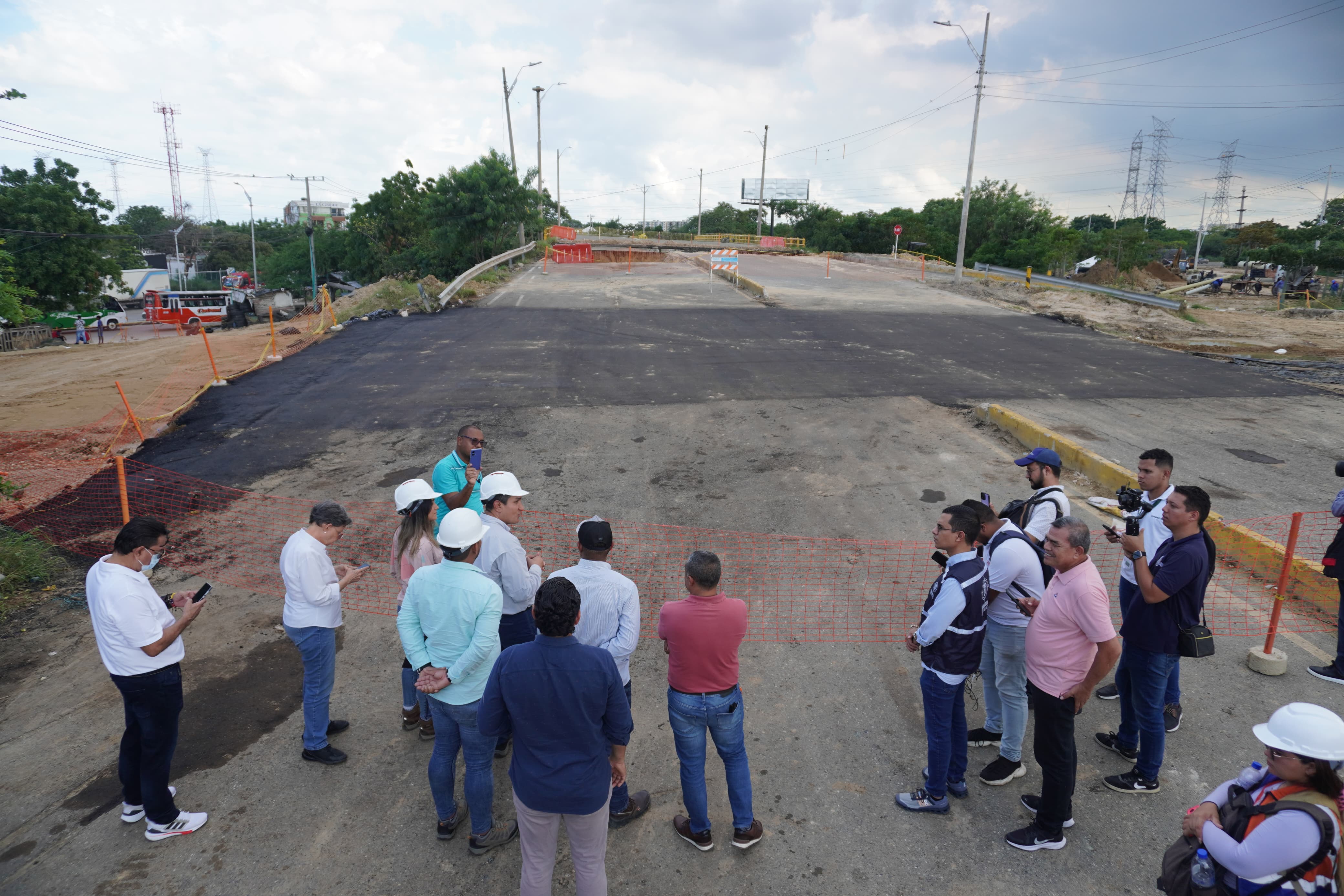 Aspecto actual del Puente de la Calle 30.