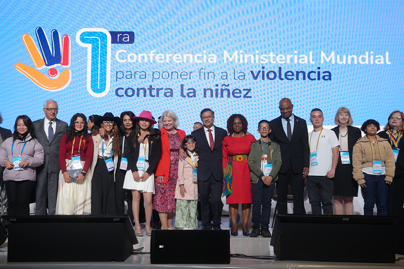 Instalación 1ra Conferencia Ministerial Mundial para la Eliminación de la Violencia contra la Niñez.