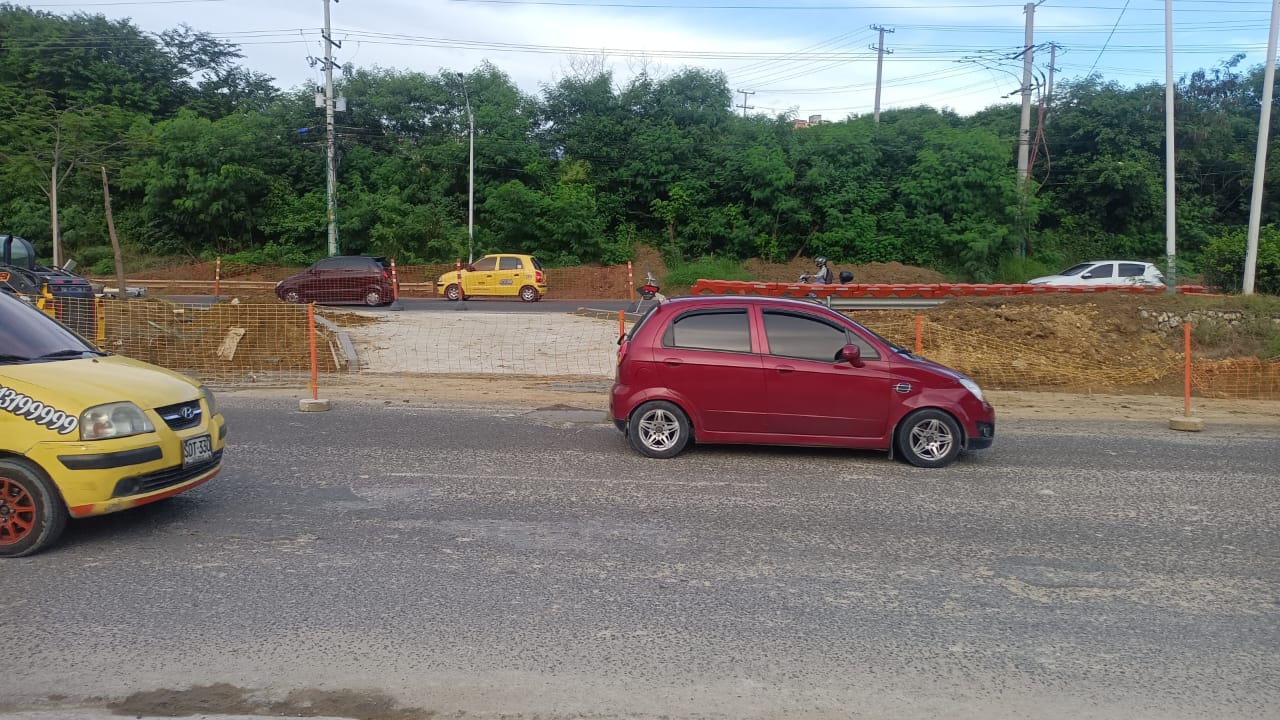 La intersección que conecta a la carrera 43C con la calzada sur-norte de la Circunvalar.