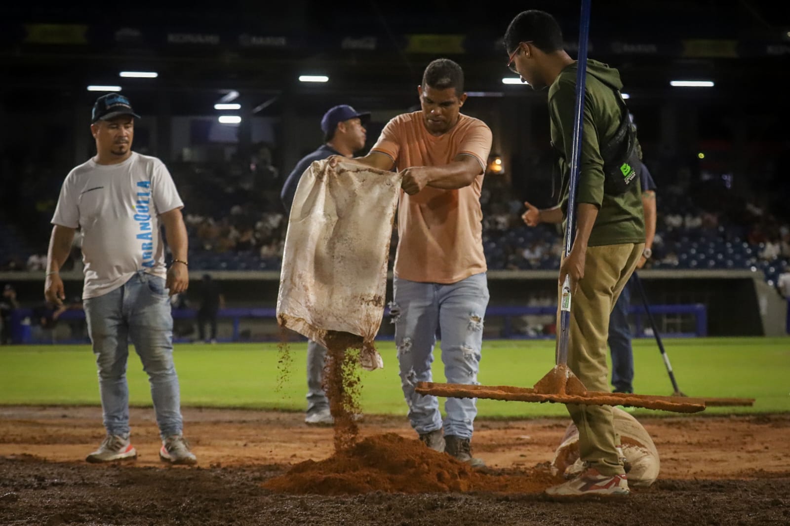 Los trabajos para mejorar el terreno fueron infructuosos.