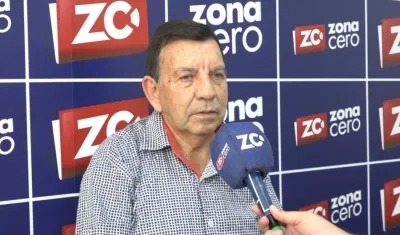 Jorge Torres Díaz en una visita a Zona Cero en 2018.