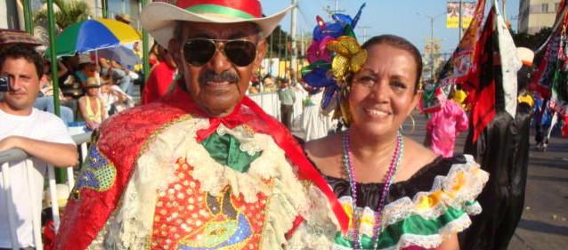 'Pachita' en un evento del Carnaval. 