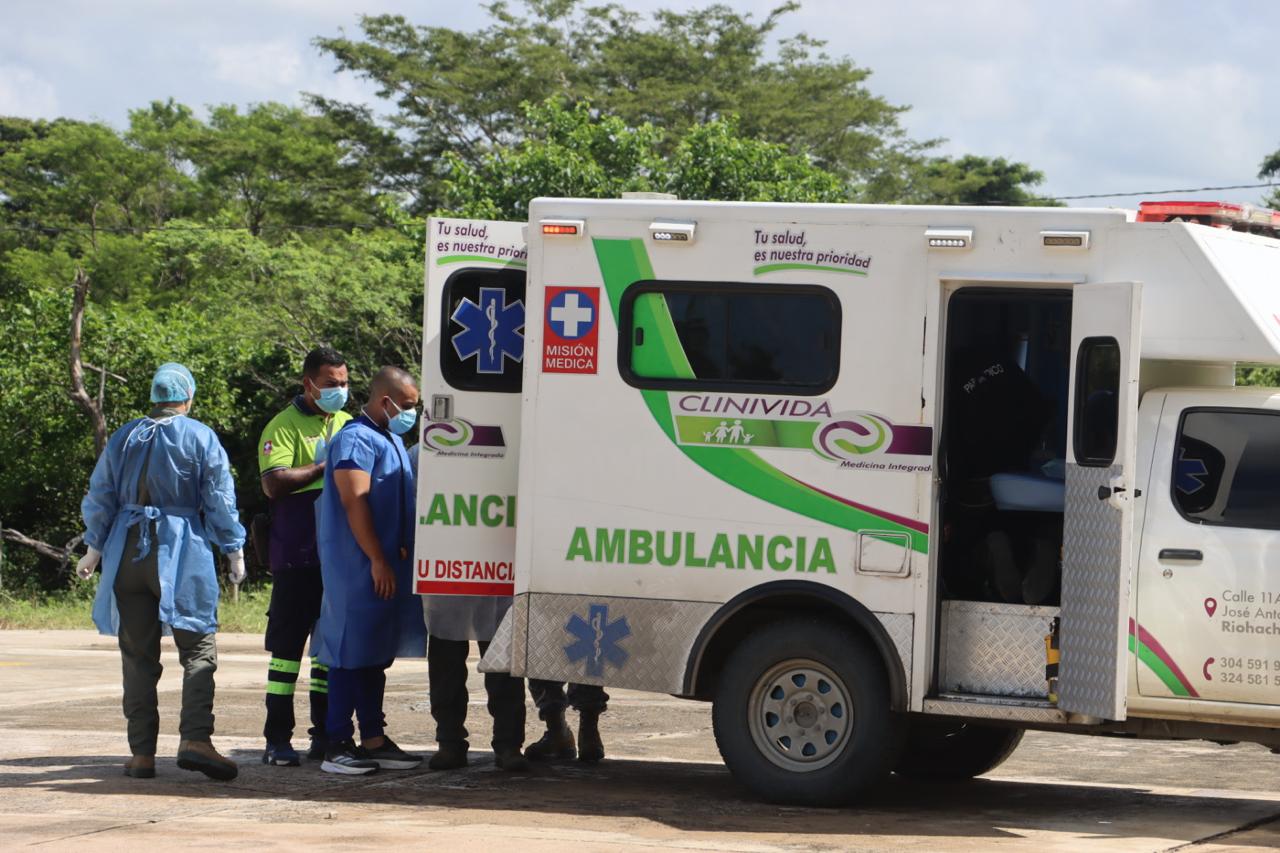 El paciente tuvo una evacuación segura y eficiente.