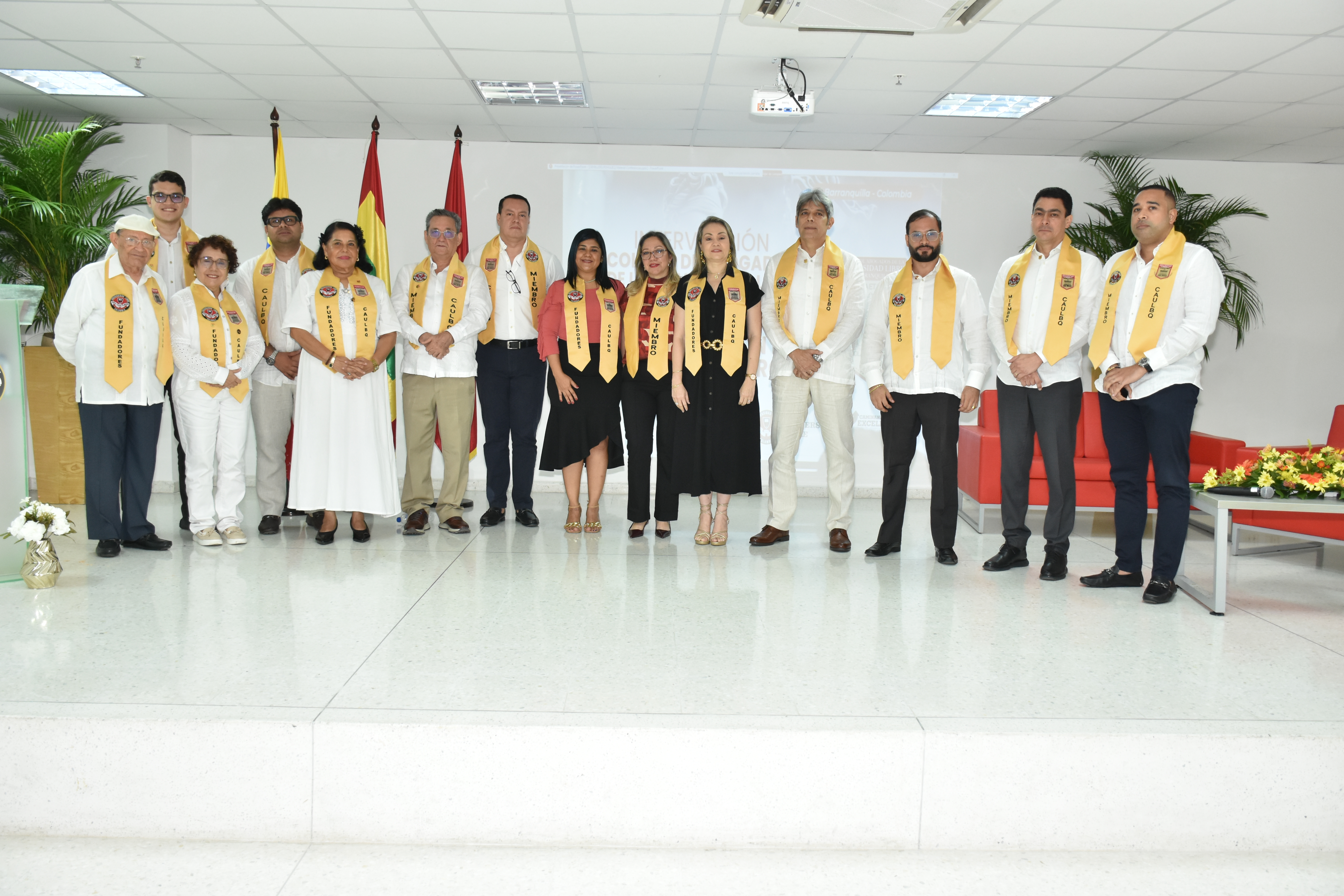 Posesión a los nuevos miembros del Colegio de Abogados de la Universidad Libre Seccional Barranquilla (CAULBQ).