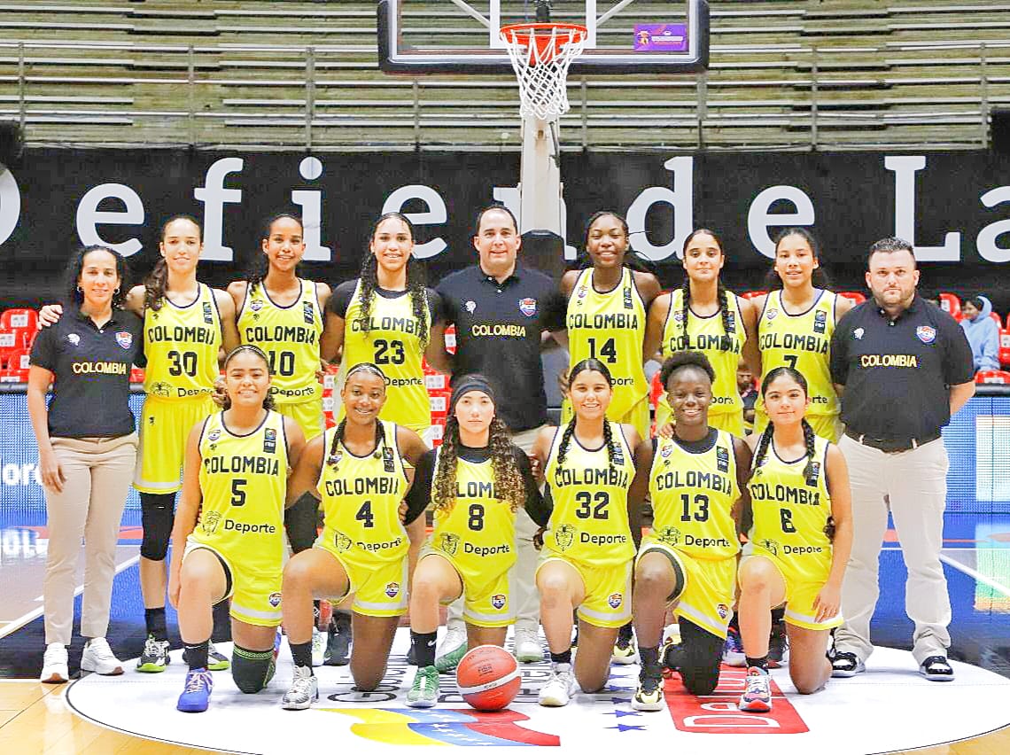 Selección Colombia sub-15 de baloncesto femenino. 