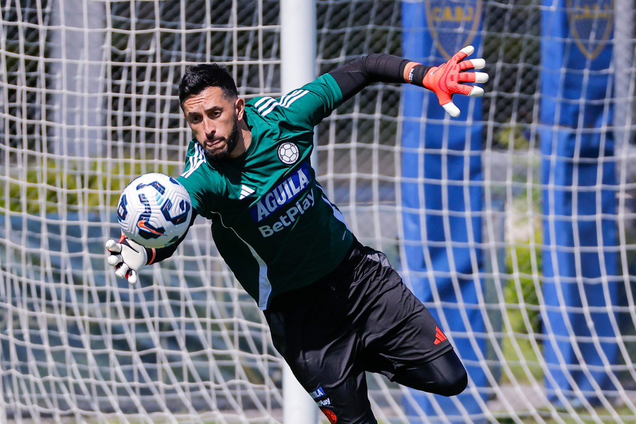 Camilo Vargas, portero titular de la Selección Colombia. 