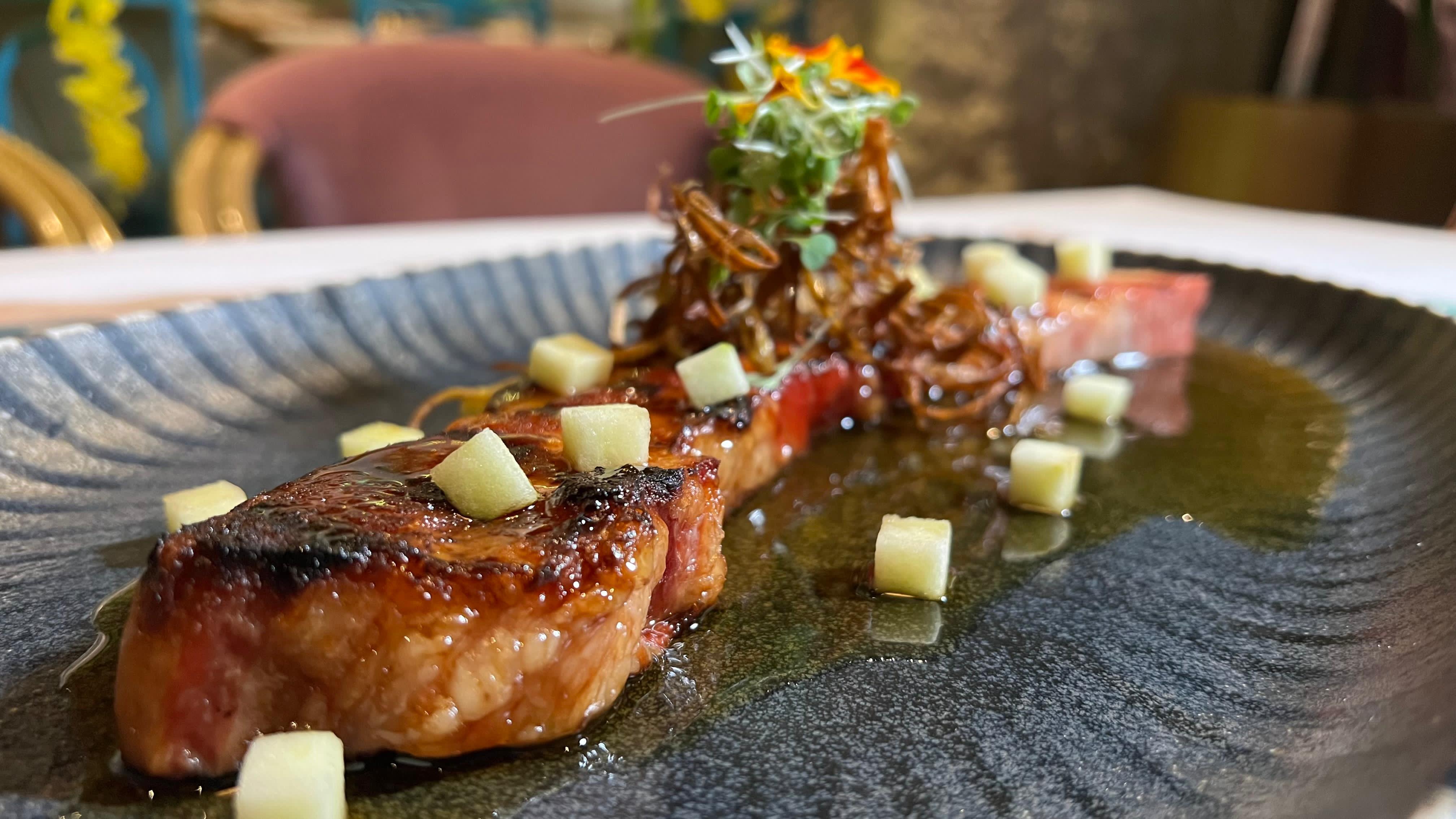 Tocino varadero, uno de los platillos del restaurante.