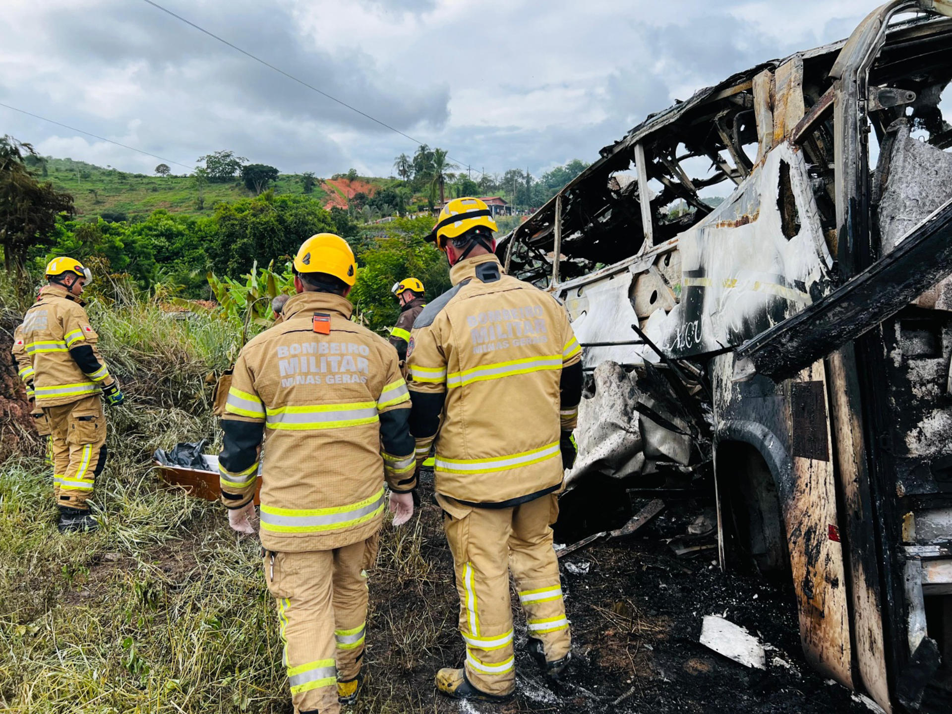 Imágenes del accidente. 