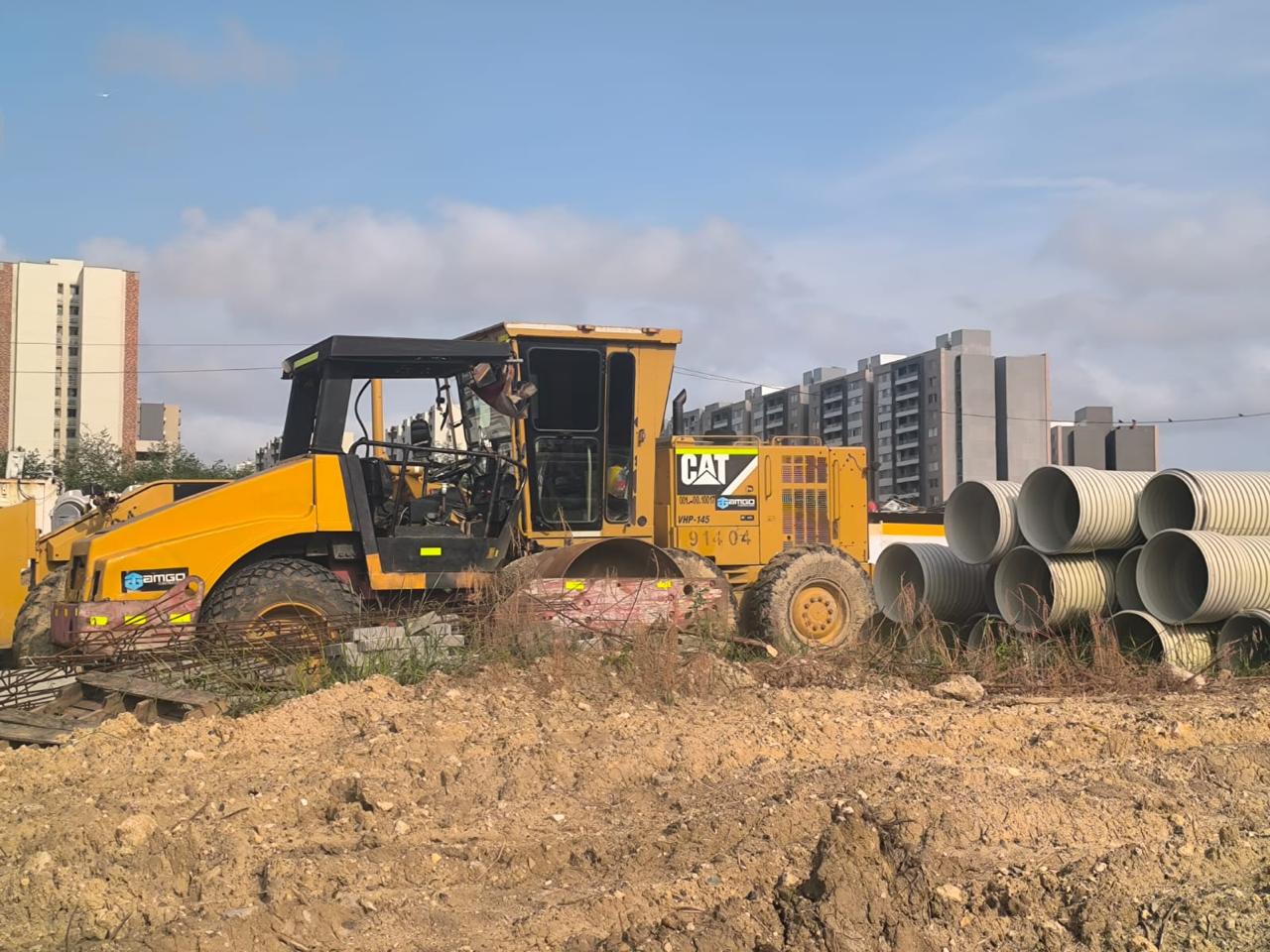 La zona donde está construyendo Amarilo.