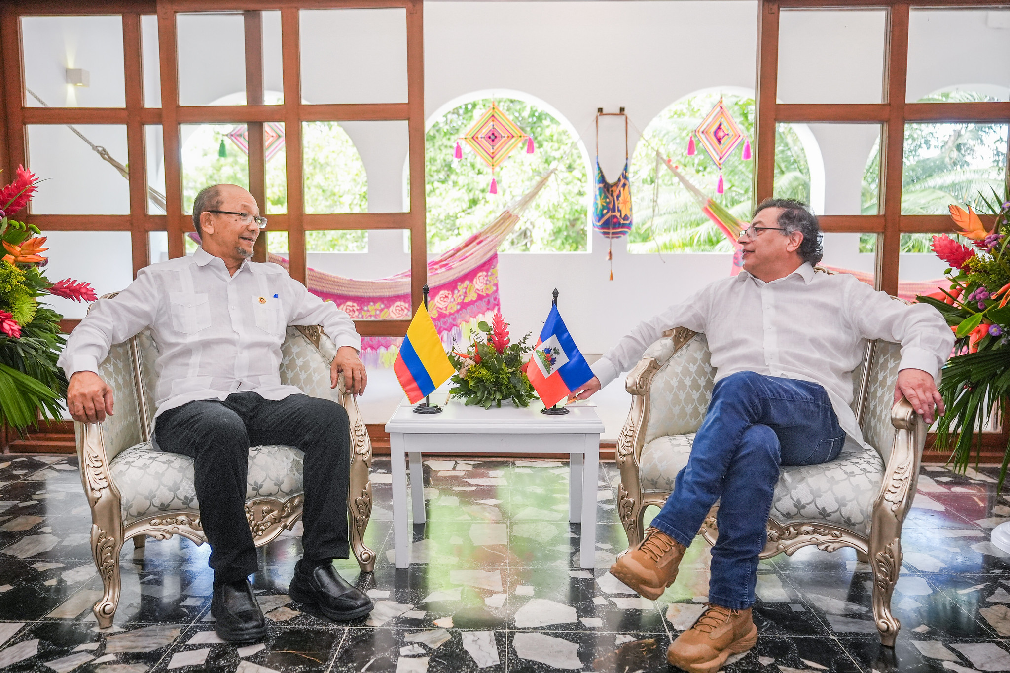 La reunión se dio en la Casa de Gobierno, en La Guajira.