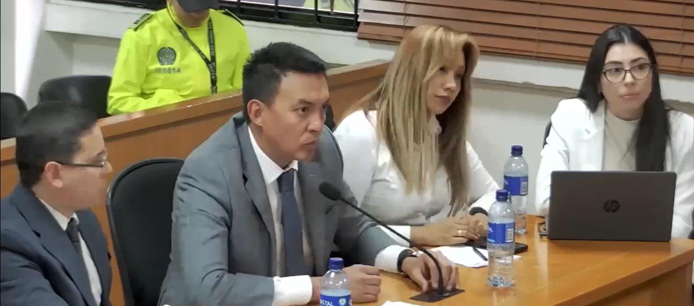 Sandra Ortiz durante la última audiencia.