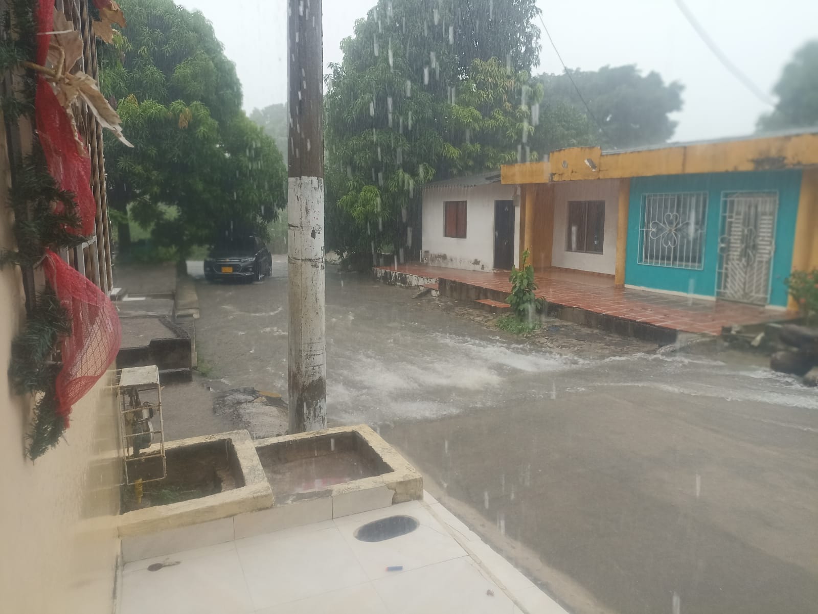 Lluvia en Baranoa.