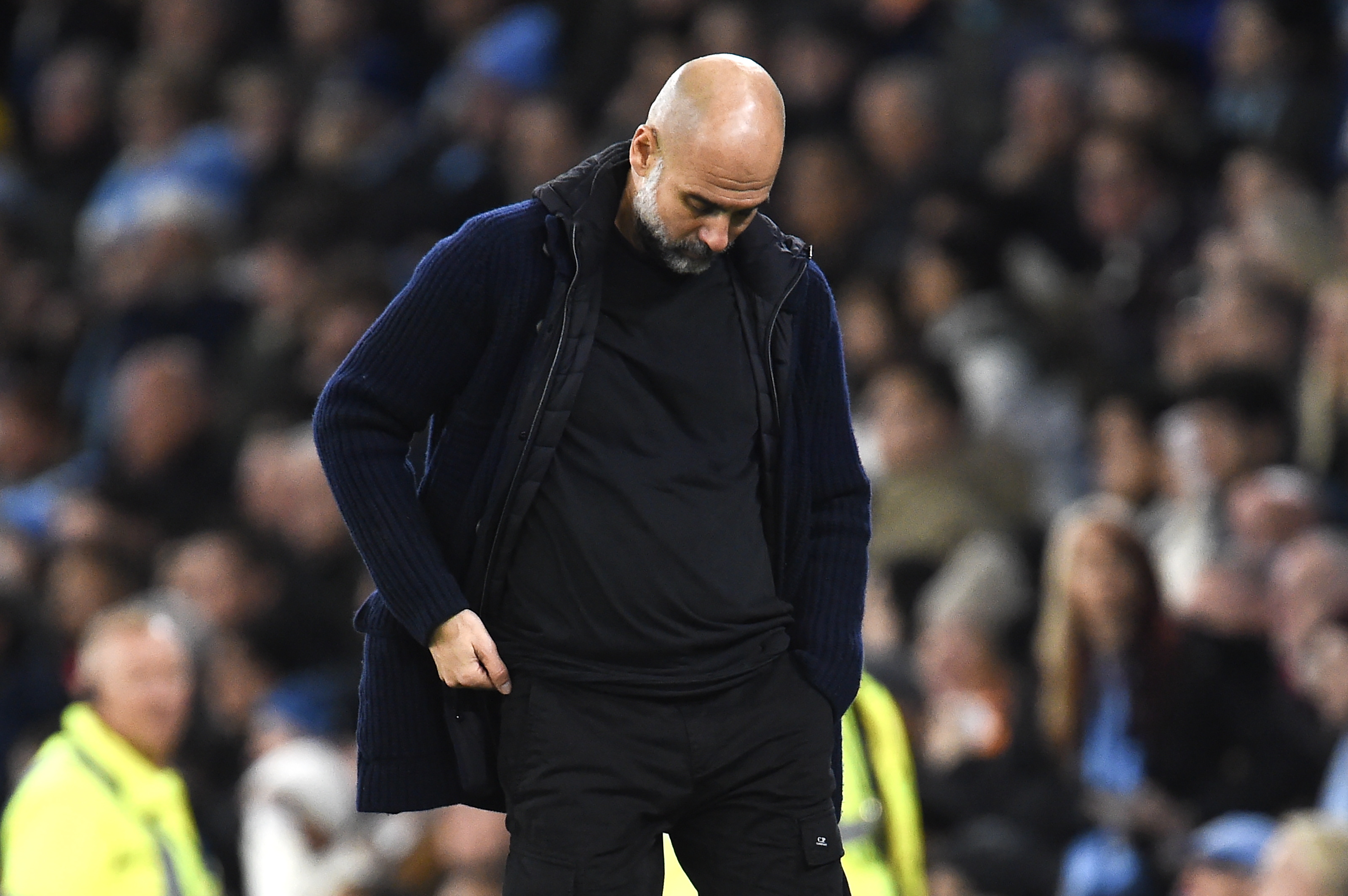 Pep Guardiola solo ha ganado uno de los últimos 10 partidos con el Manchester City.