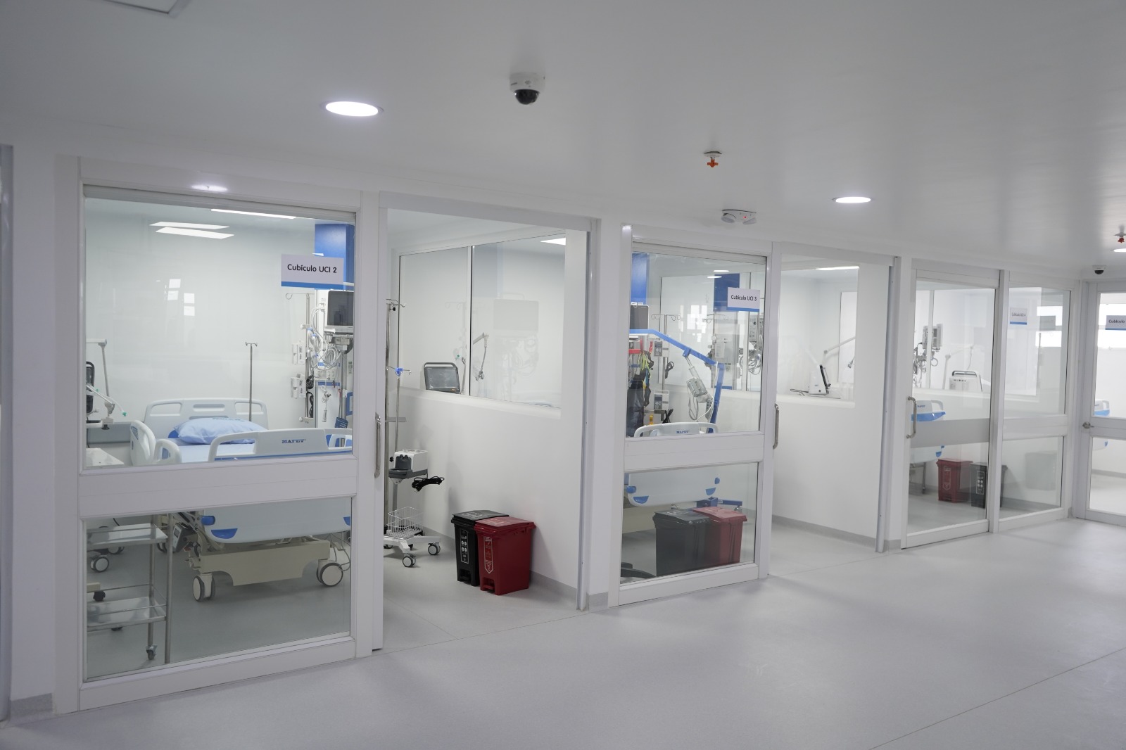 Unidad de Cuidados Intensivos del Nuevo Hospital de Barranquilla.