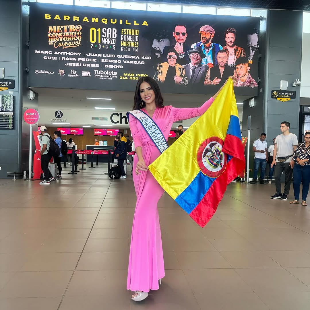 Sharon Gabriela Gamarra representa a Colombia en el Reina Hispanoamericana.  