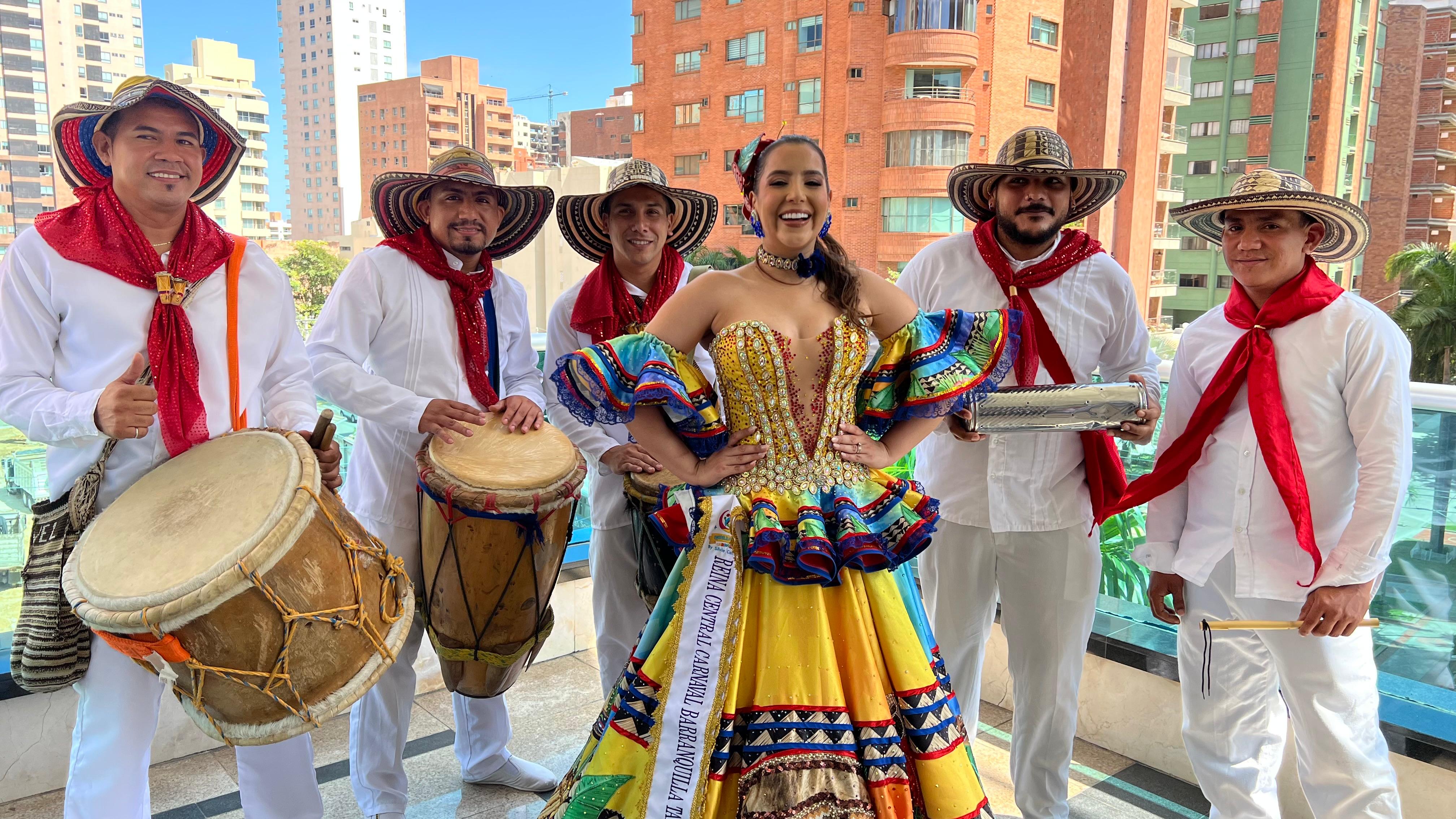 Adriana Vukota, Reina Central del Carnaval de Barranquilla en Tampa.