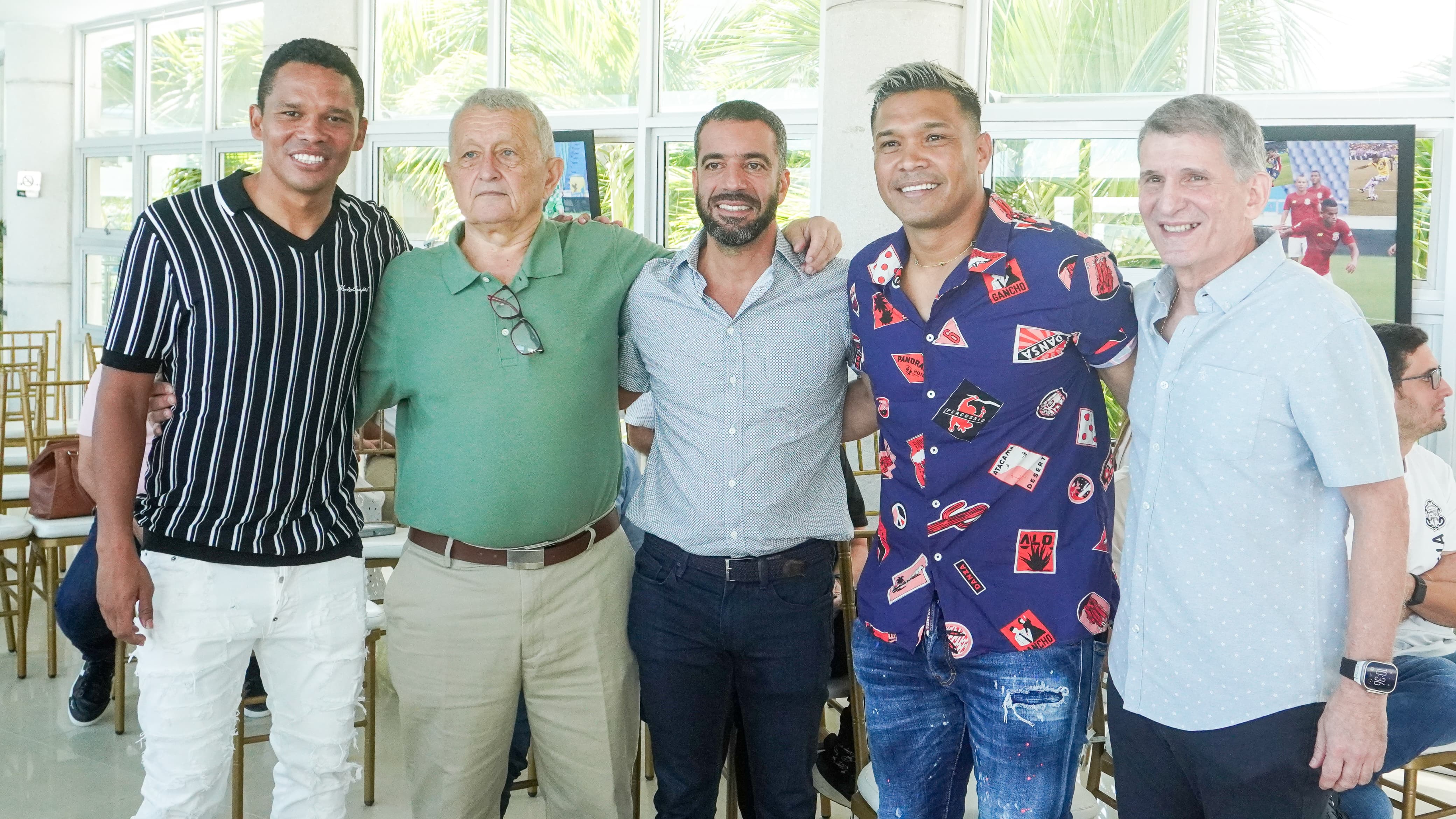 Carlos Bacca estuvo en la presentación del Barranquilla FC 2025.