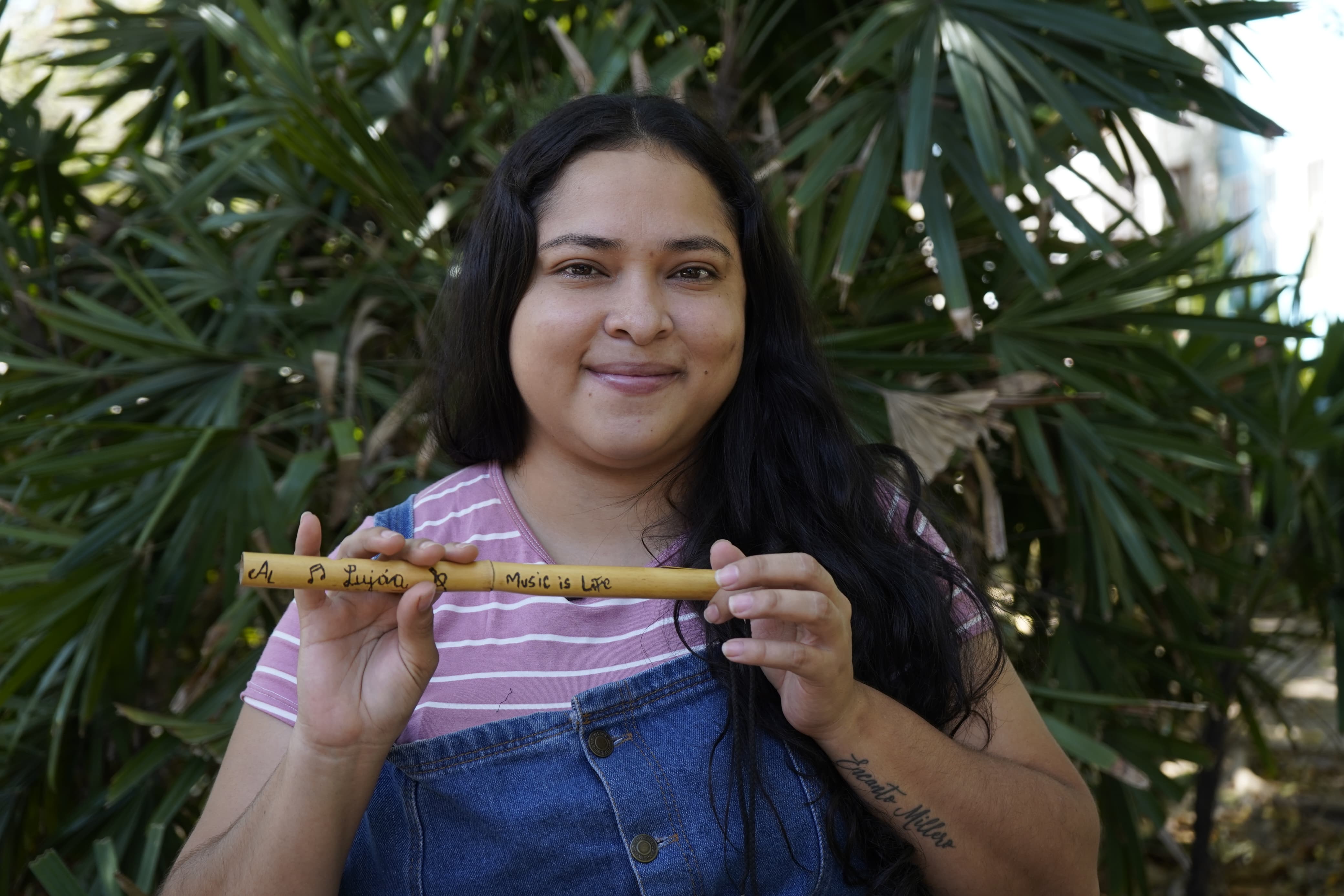  La instrumentista Lissy Mercado, conocida como &quot;Encanto Millero&quot;.