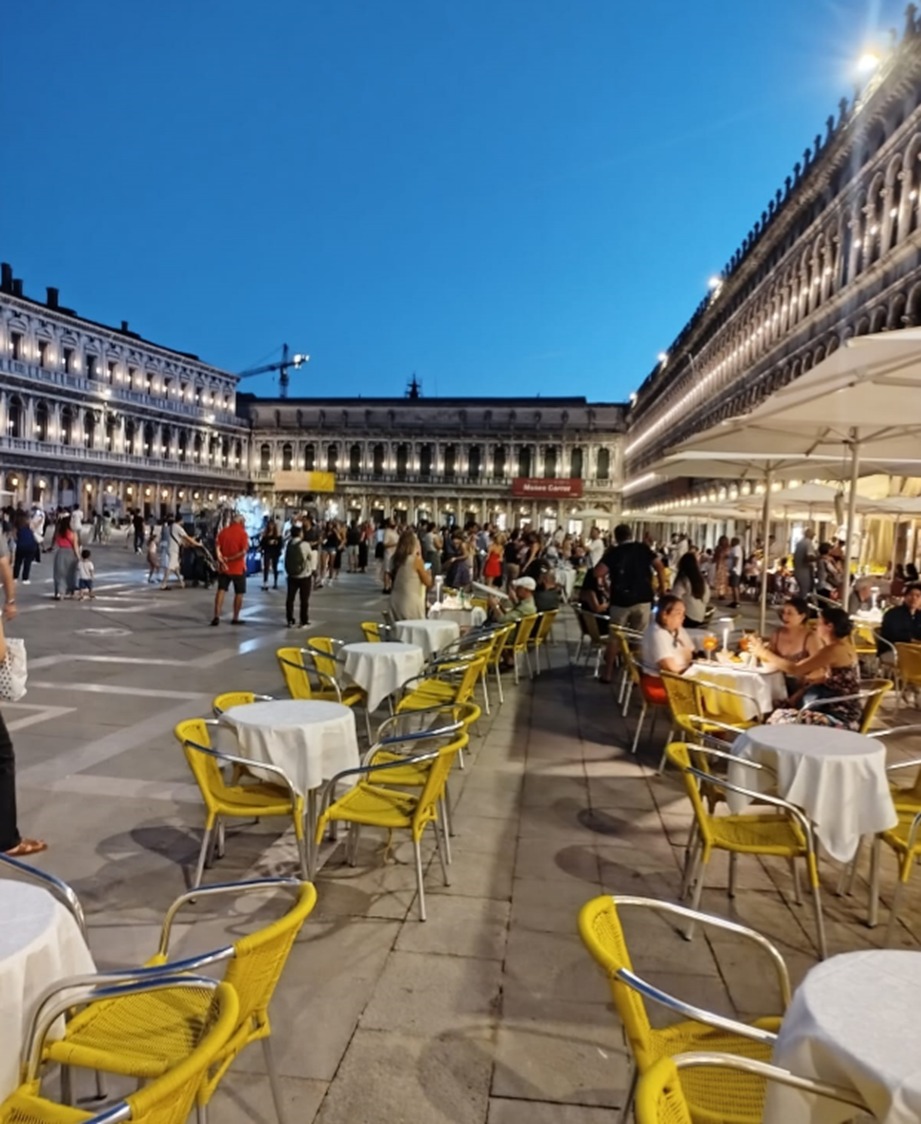 La Plaza de San Marcos, en Venecia