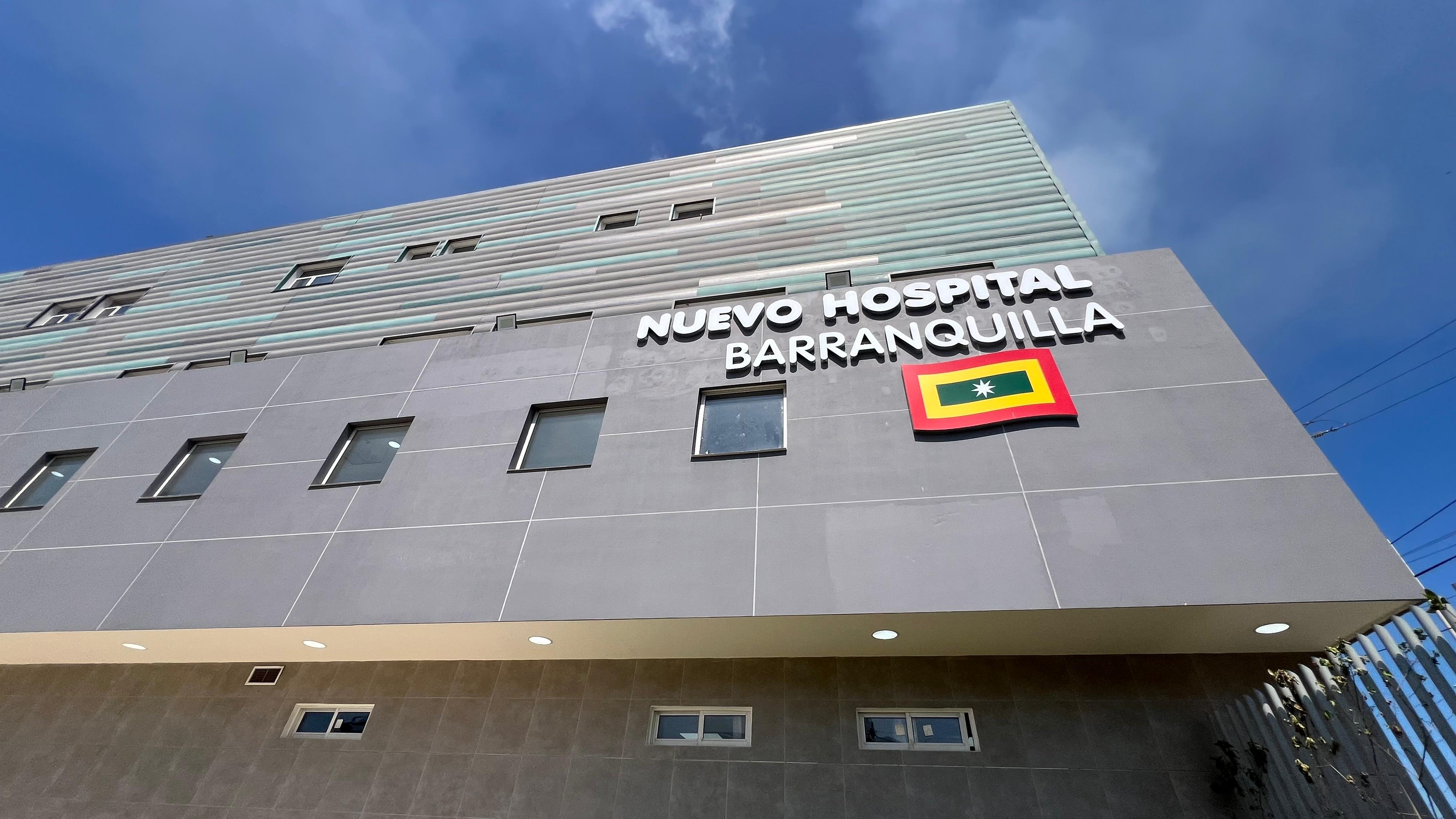 Fachada del Nuevo Hospital Barranquilla.