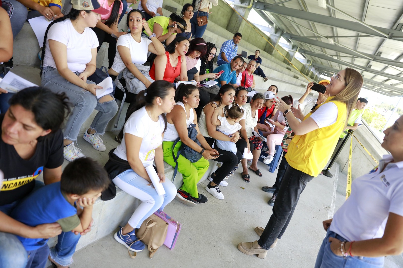 Beneficiarios de 'Renta Ciudadana'.