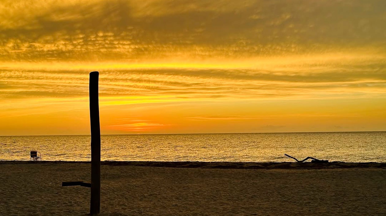 Atardeceres en La Guajira.