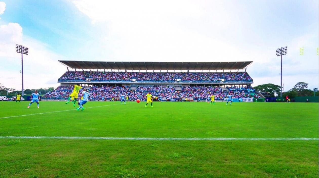 Estadio Jaraguay de Montería. 