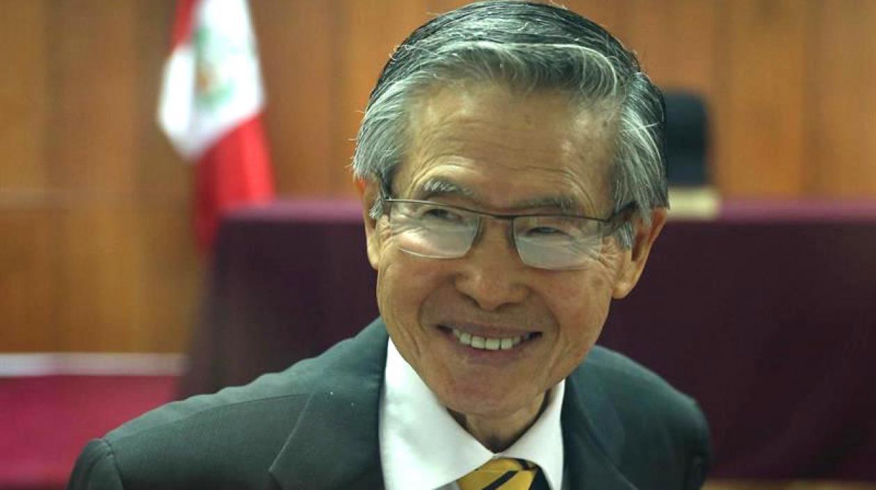 Alberto Fujimori, expresidente de Perú.