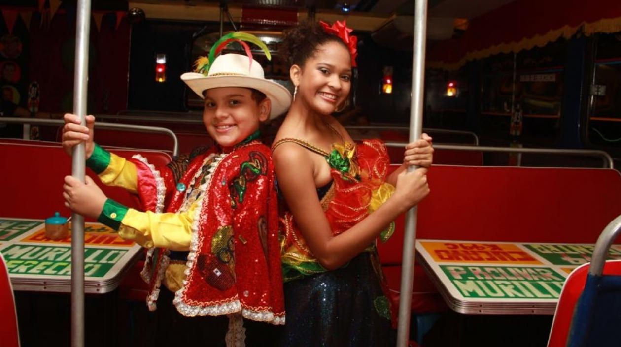 Samuel Quintero y Laura Ospino, Reyes Infantiles del Carnaval de la 44 2018.