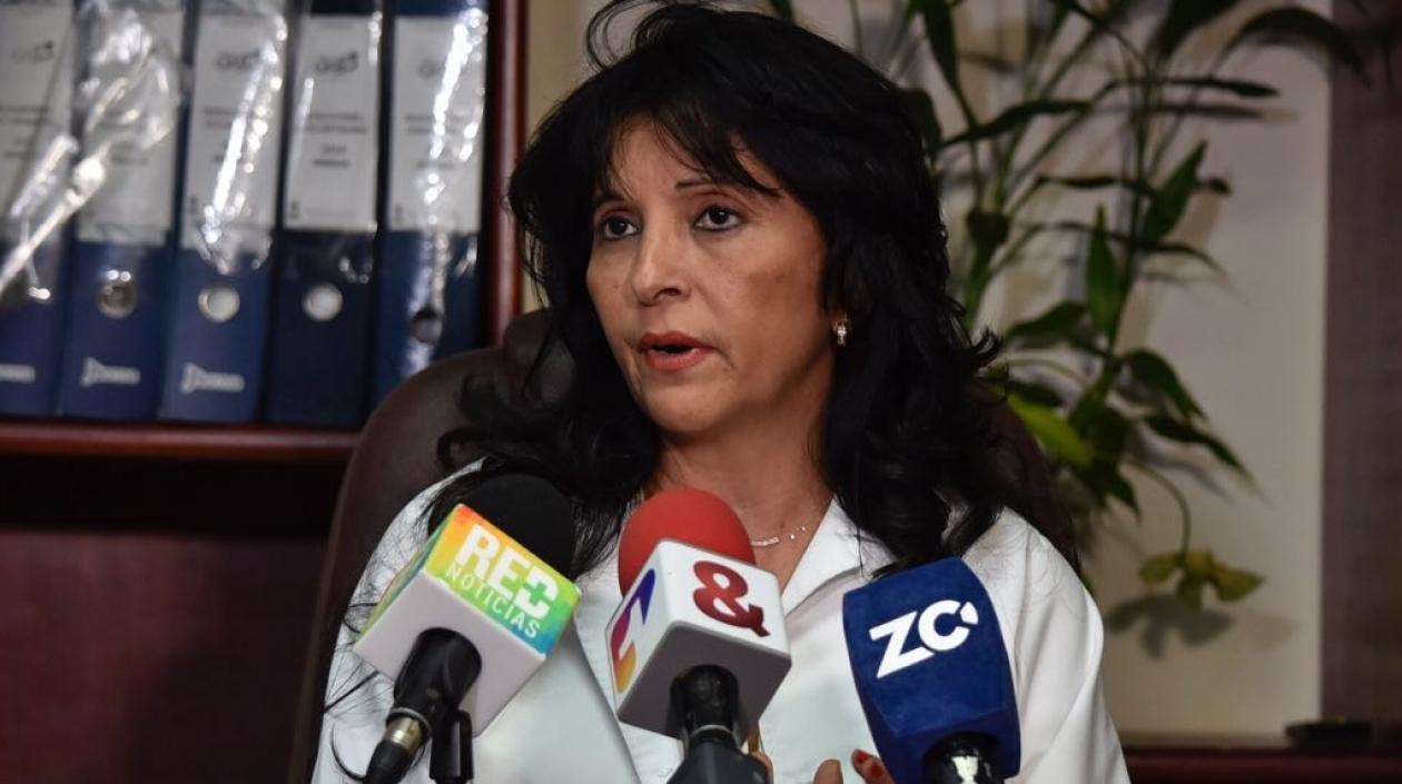La gerente del Hospital CARI, Rocío Gamarra.