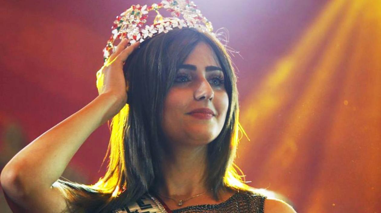Shamaa Qasim, "Miss Irak 2015".