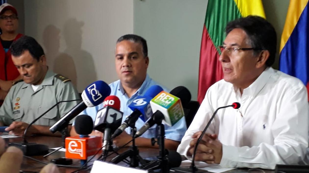 Fiscal Néstor Humberto Martínez entregó detalles del caso en Cartagena.