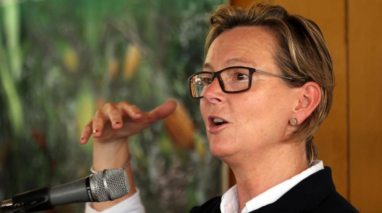 Embajadora de la Unión Europea en Colombia, Patricia Llombart