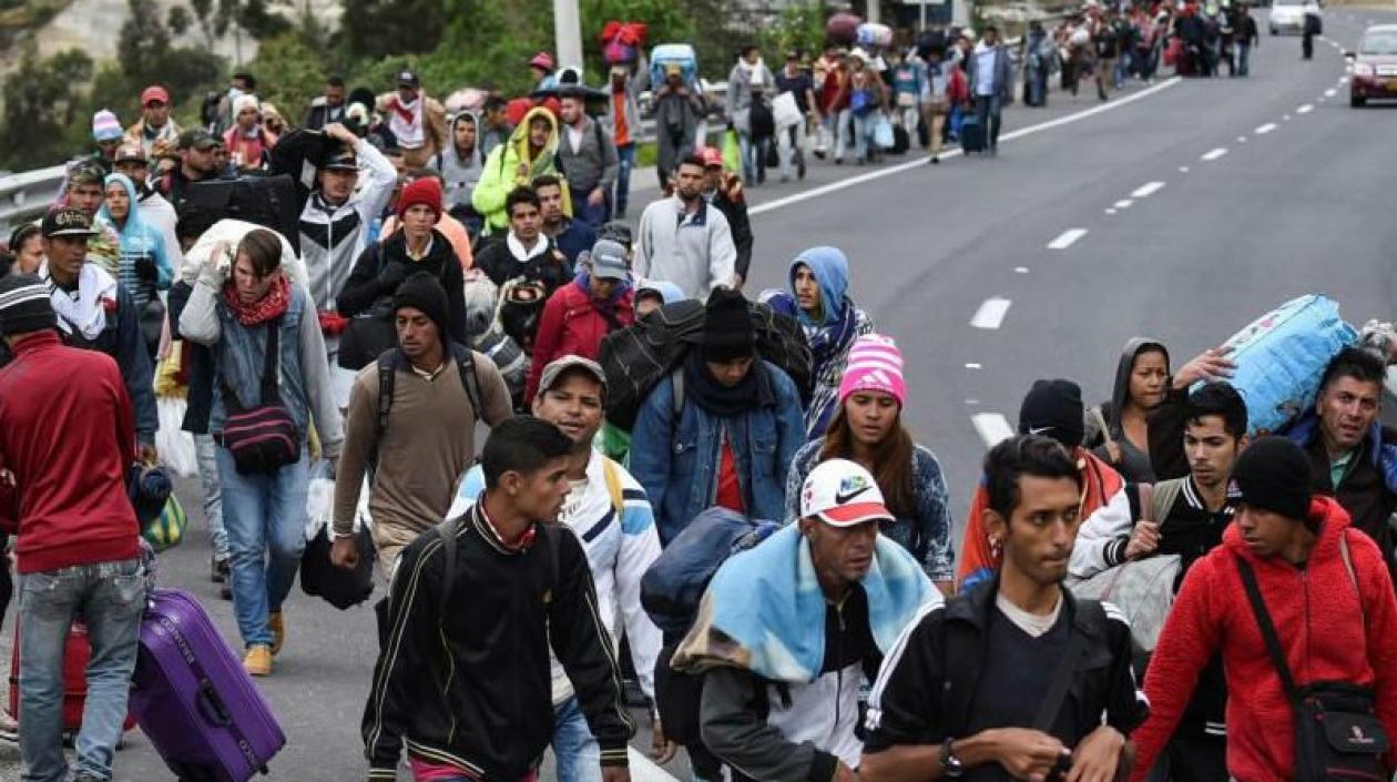 venezolanos el deseo de migrar