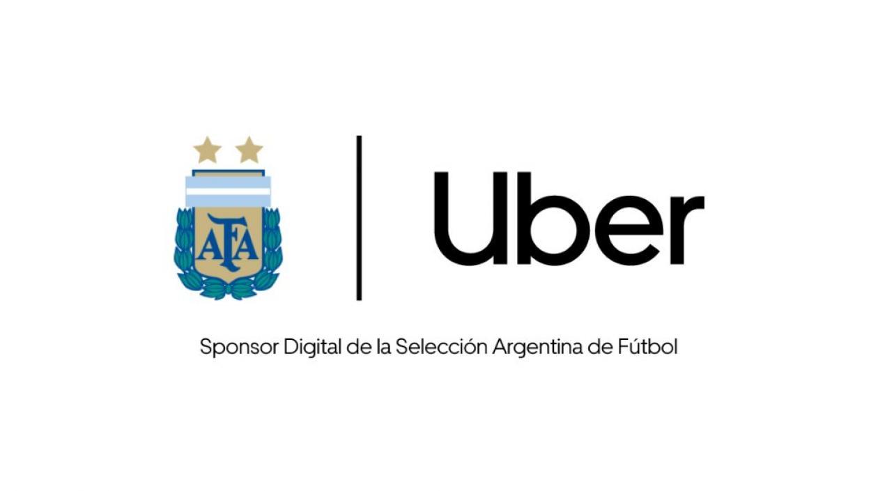 Uber patrocina a la Selección Argentina. 
