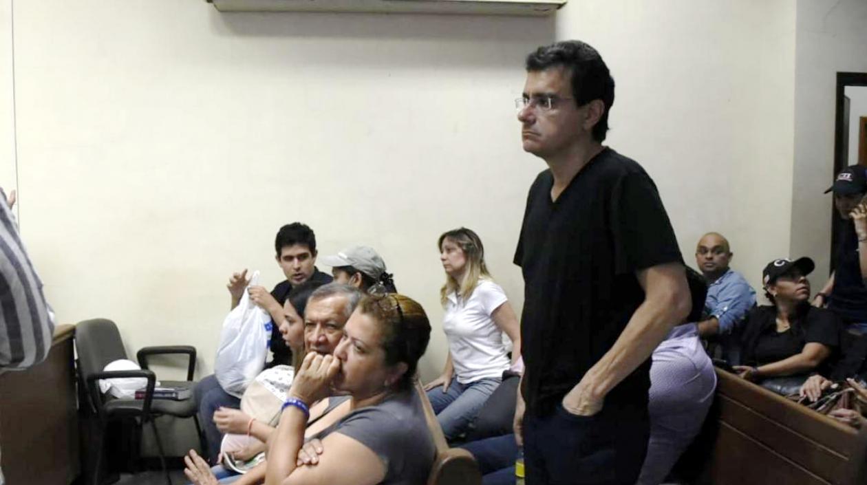Ramsés Vargas Lamadrid junto a los otros indiciados por el presunto desfalco a la Universidad Autónoma del Caribe.