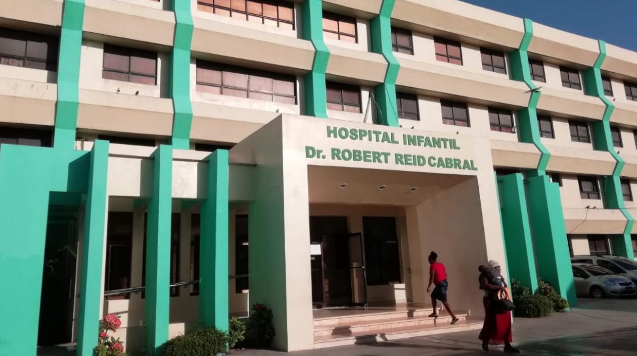 Hospital infantil Robert Reid Cabral en Santo Domingo confirmó la muerte del niño.