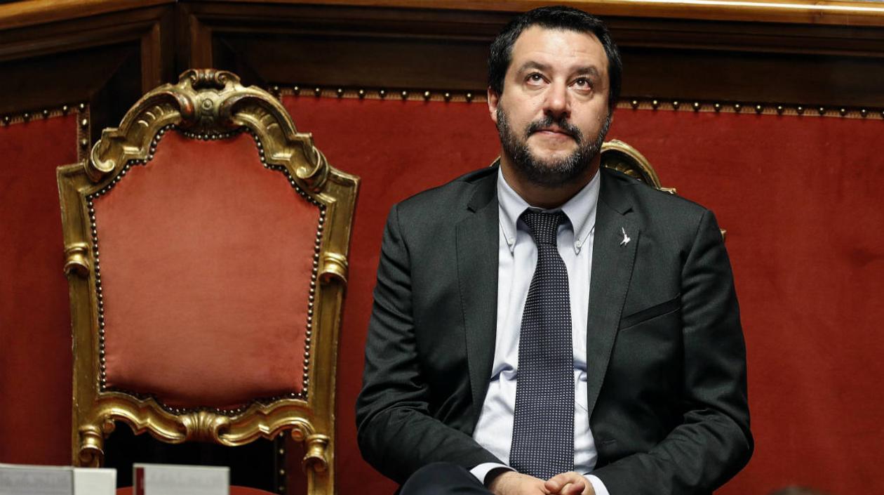 Matteo Salvini, ministro italiano del Interior.
