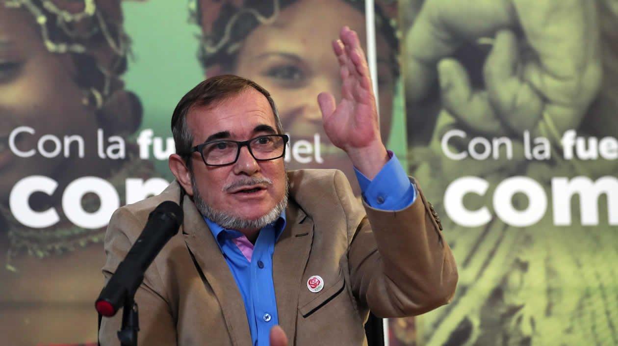 Rodrigo Londoño, Timochenko, candidato presidencial de las FARC.