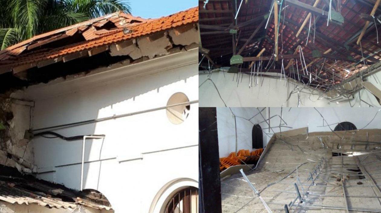 Se desplomaron otros dos techos en salones de Bellas Artes.