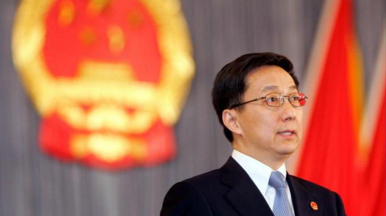  Han Zheng, viceprimer ministro chino.