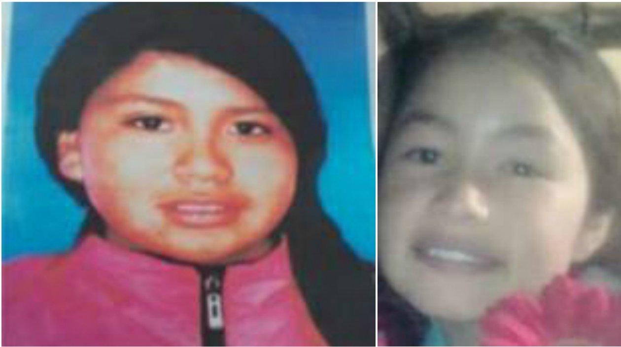 Sory Briyidh Polanco Sánchez y Vanessa Usnas, niñas indígenas desaparecidas.