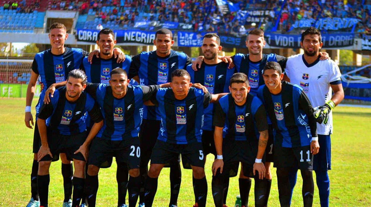 Escuadra del Zulia FC. 