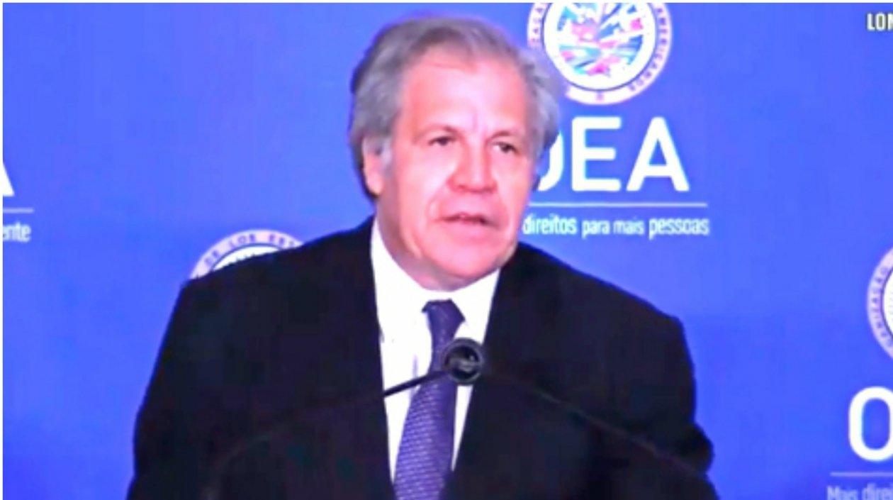 Luis Almagro, secretario general de la Organización de Estados Americanos (OEA).