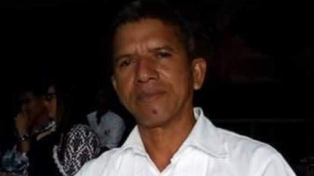 Luis Barrios Machado, líder asesinado.